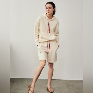 Madewell Rainbow Drawstring Set - Size Medium - Vintage Parchment